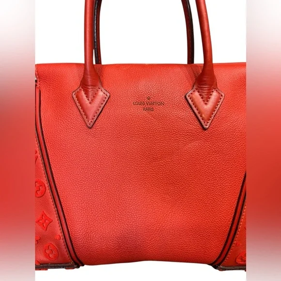 Louis Vuitton Rare Cachemire W Beautiful Red Handbag - Picture 4 of 9